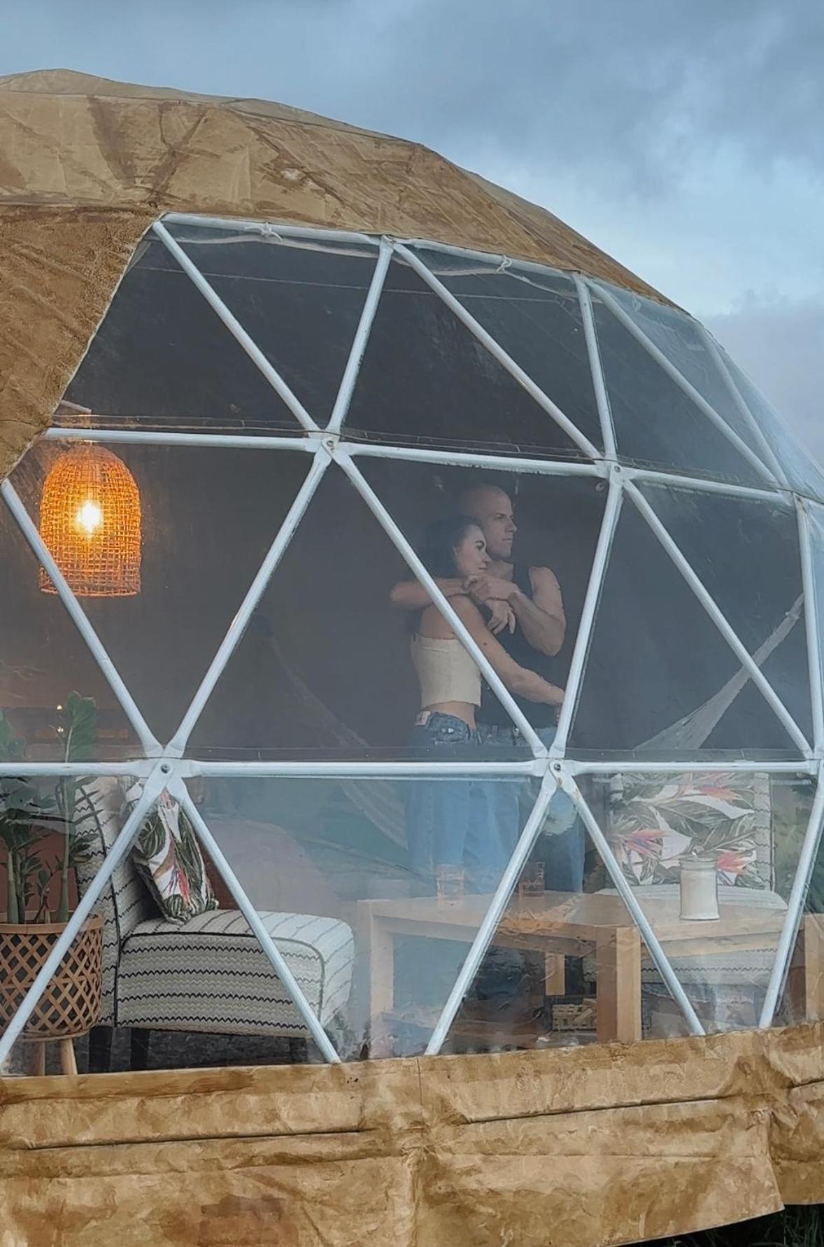 Отель 1 Waipu Off-Grid Eco Seaview Geodesic Glamping Dome Экстерьер фото